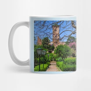 Morocco. Rabat. Kasbah Des Oudaias. Andalusian Gardens. Mug